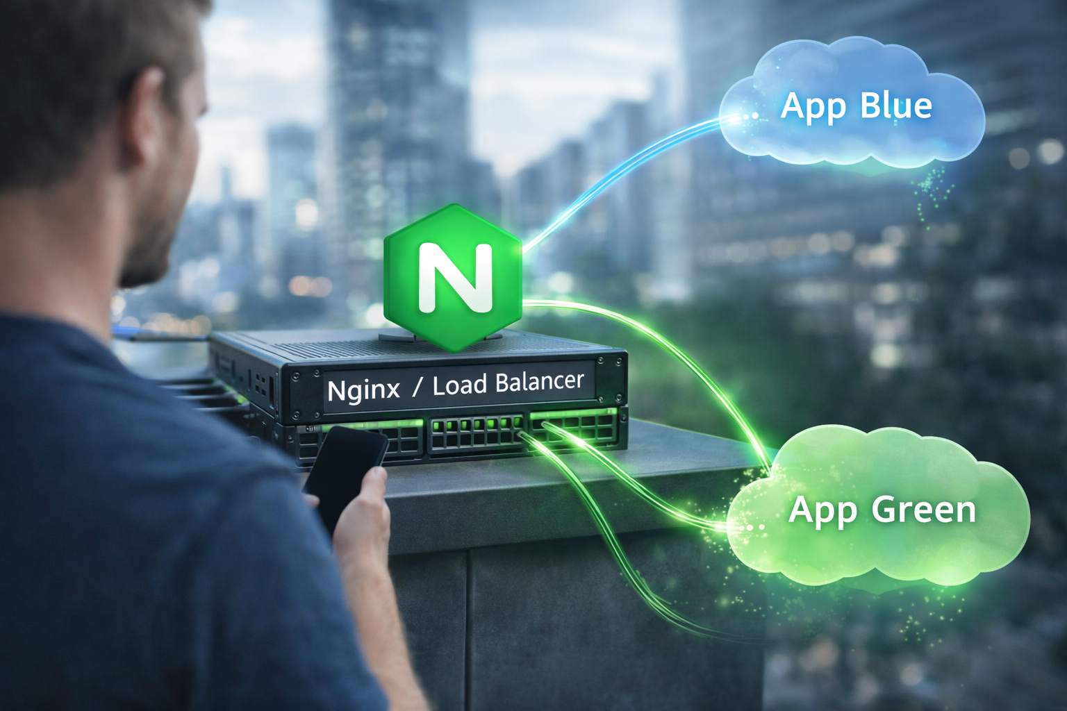 Zero Downtime Deployment with Blue-Green Strategy