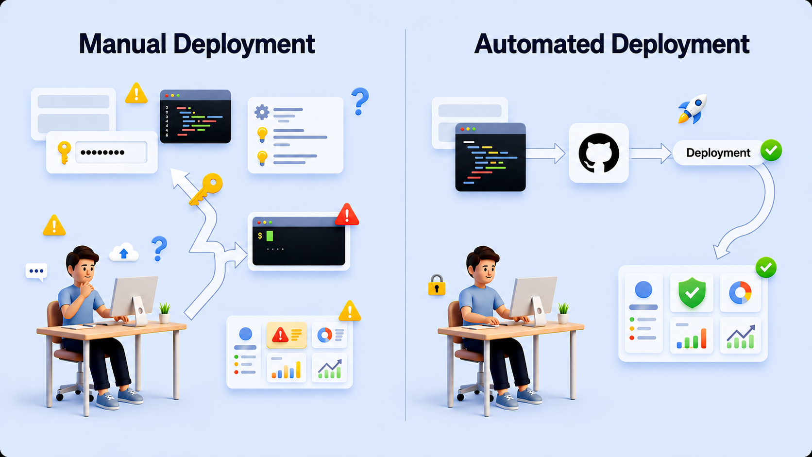 How GitHub Actions Simplified Deployment in My Large Project