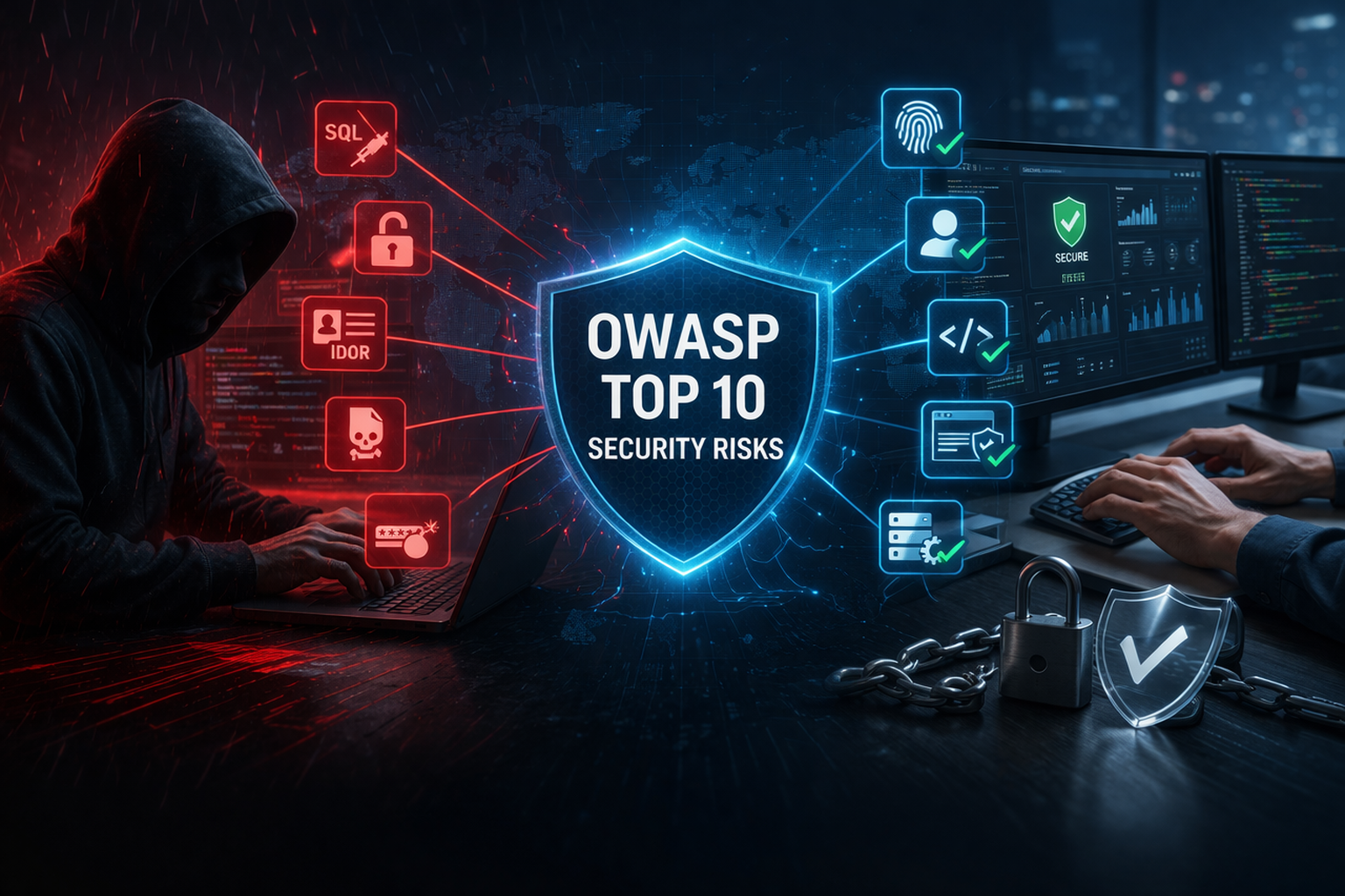 OWASP Top 10 Security Risks Explained (Real Examples + Fixes)